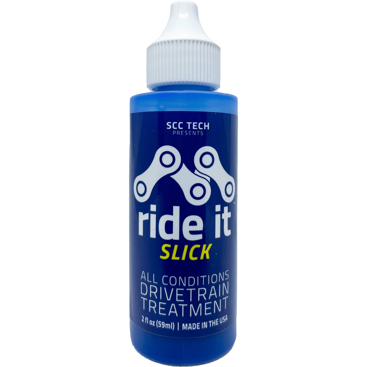 Ride It by SCC Tech Slick Drivetrain Treatment, All Conditions, 2oz, Each