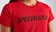 Specialized Women's Wordmark Short Sleeve T-Shirt Flo Red - XS