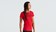 Specialized Women's Wordmark Short Sleeve T-Shirt Flo Red - XS