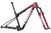 2024 Specialized S-Works Epic World Cup Frameset Gloss Red Tint / Flake Silver Granite / Metallic White Silver - XL