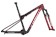 2024 Specialized S-Works Epic World Cup Frameset Gloss Red Tint / Flake Silver Granite / Metallic White Silver - XL