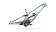 2027 Specialized S-Works Demo 11 Frameset Gloss Agave Grey / Metallic White Silver - S3