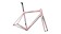 2025 Specialized Aethos Frameset Satin Flake Silver / Dusky Pink + Champagne Radial Fades / Dune White - 58