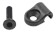 Specialized CBG CABLE CLIP, 5MM PLASTIC CABLE GUIDE - SINGLE BOLT, W/ BOLT (CB6-147) Black - One Size