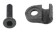 Specialized CBG CABLE CLIP, 5MM PLASTIC CABLE GUIDE - SINGLE BOLT, W/ BOLT (CB6-147) Black - One Size