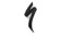 2025 Specialized FRM MY18 ROUBAIX, 70MM HEADTUBE BADGE, W/ ADHESIVE BACKING Black - One Size