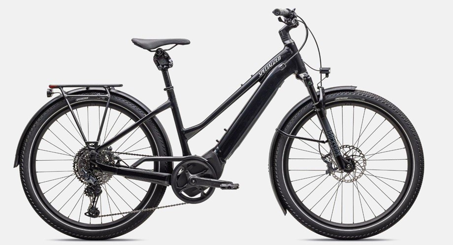 2026 Specialized Turbo Vado 5.0 Step-Through Gloss Castblack / Satin Silver Reflective - M