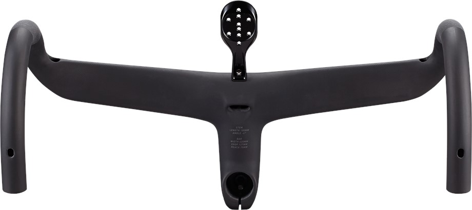 Specialized Roval Rapide Cockpit Matte Carbon / Gloss Black - 100mm x 400mm