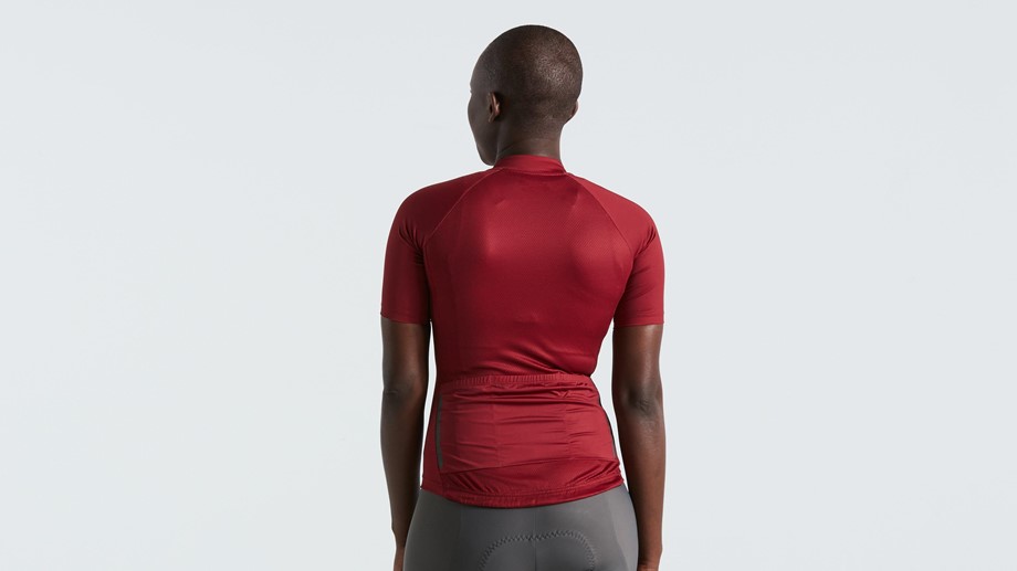 Specialized Women's SL Solid Short Sleeve Jersey Maroon - XXL