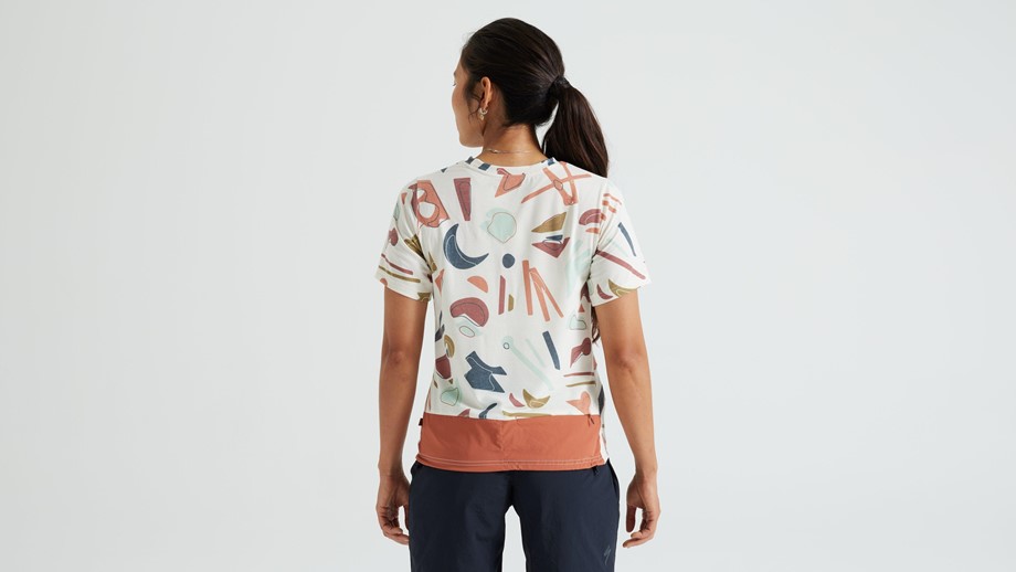 Specialized Women's ADV Air Short Sleeve Jersey Multi Gather - XS