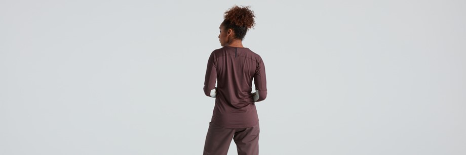 Specialized Women's Trail Air Long Sleeve Jersey Cast Umber - XL