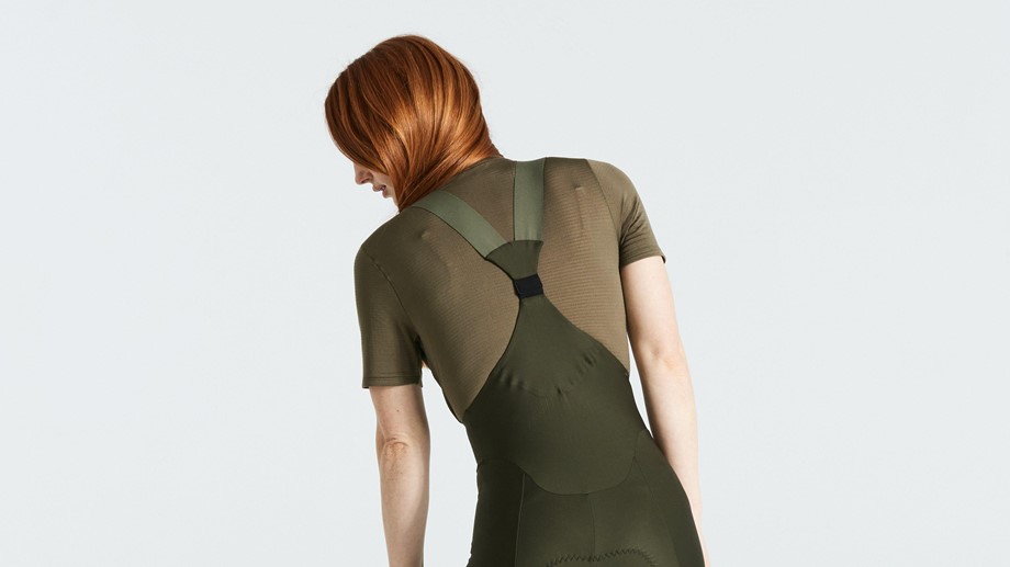 Specialized Women's Power Grid™ Short Sleeve Baselayer Oak Green - M