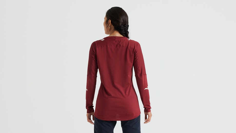 Specialized Women's Trail Air Long Sleeve Jersey Garnet Red - MD