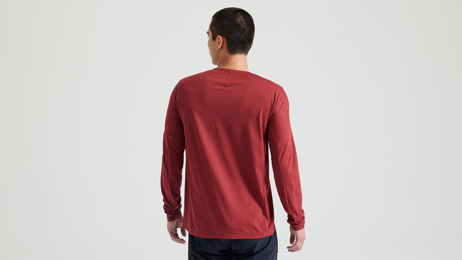 Specialized Men's Gravity Training Long Sleeve Jersey Garnet Red - L