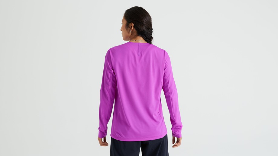 Specialized Women's Gravity Training Long Sleeve Jersey Purple Orchid - M