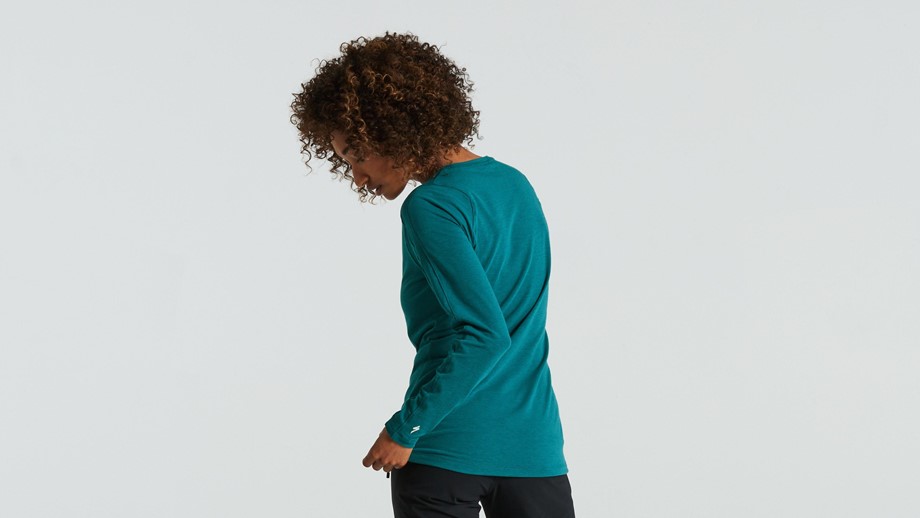Specialized Women's Trail Long Sleeve Jersey Tropical Teal - M