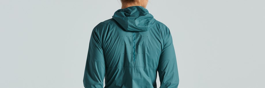 Specialized Women's Trail Wind Jacket Dusty Turquoise - XL 0