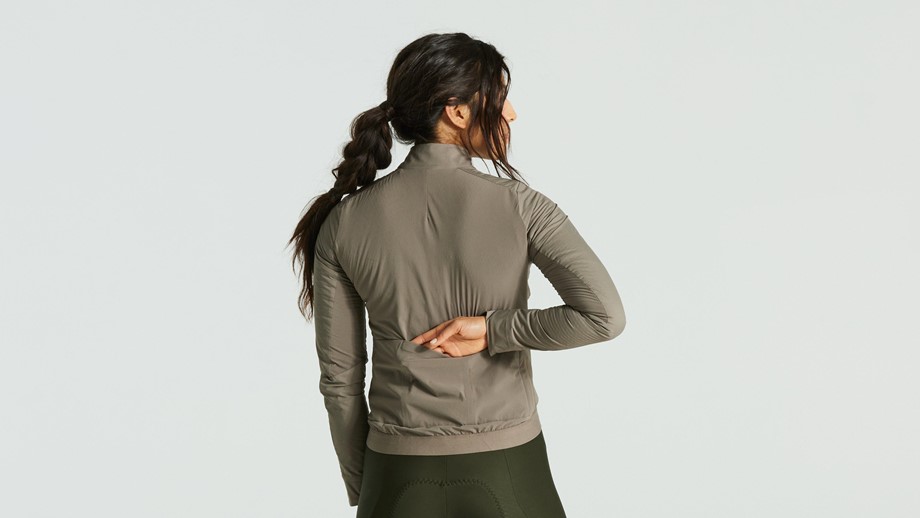 Specialized Women's Prime Alpha Jacket Gunmetal / Dark Moss Green - XXL