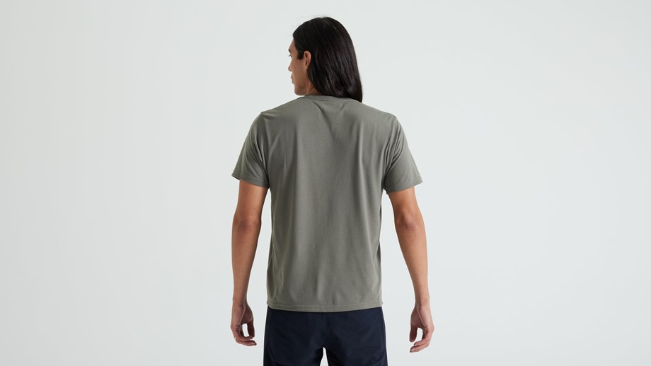 Specialized Men's S-Logo Short Sleeve T-Shirt Oak Green - M