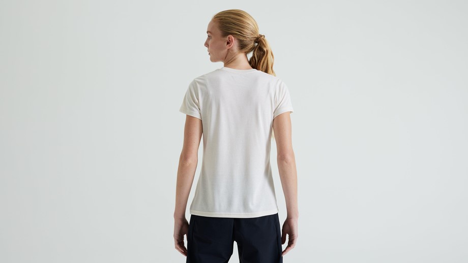 Specialized Women's Wordmark Short Sleeve T-Shirt Birch White - XL