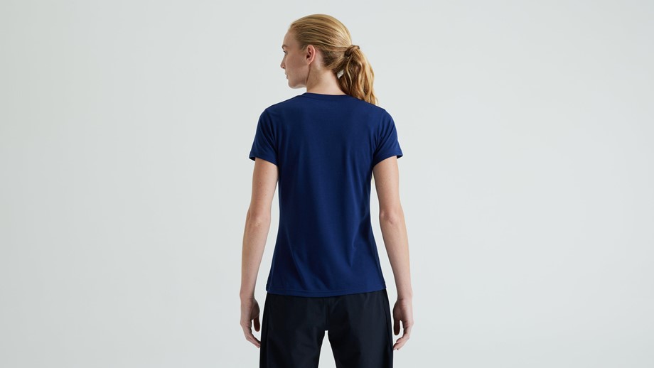 Specialized Women's Wordmark Short Sleeve T-Shirt Deep Marine - XS