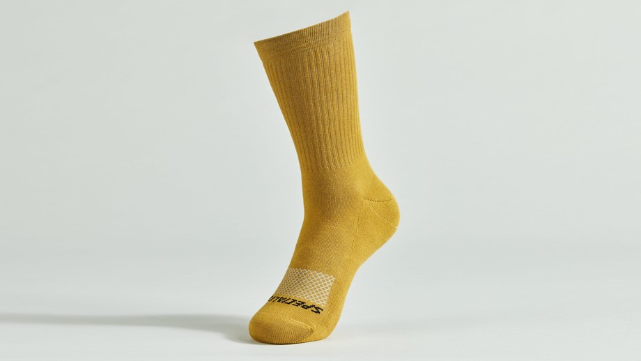 Specialized Cotton Tall Socks Harvest Gold - L