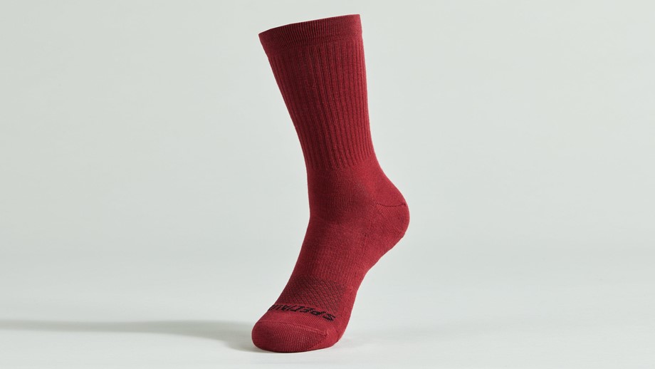 Specialized Cotton Tall Socks Maroon - L