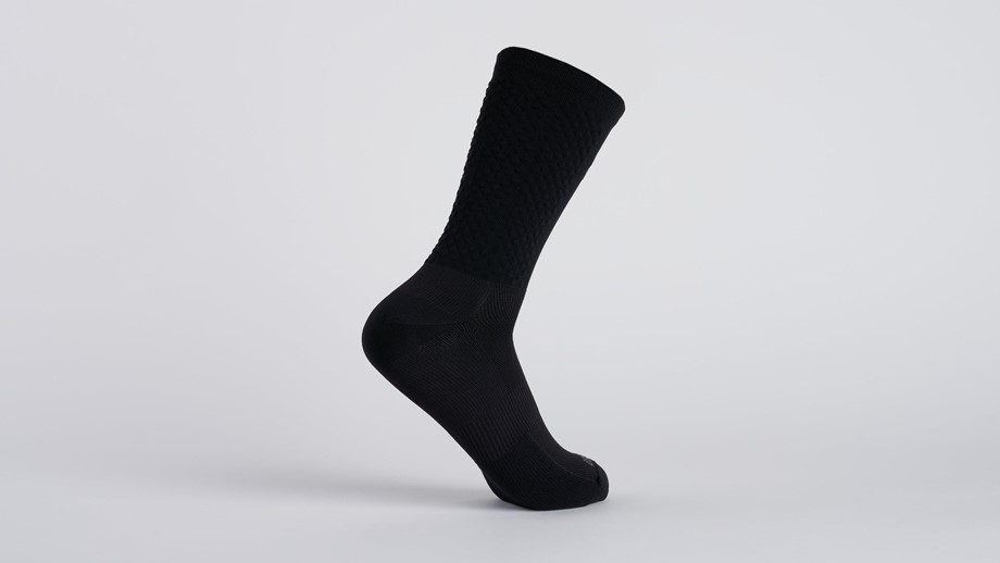 Specialized Knit Tall Sock Black / Silver - M