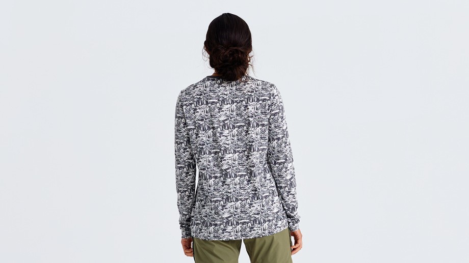 Specialized Women's Specialized/Fjällräven Cotton Caliswe Long Sleeve Tee M