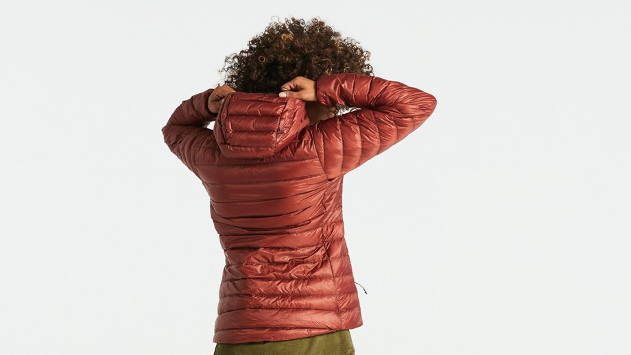 Specialized Women's Packable Down Jacket Rusted Red - M