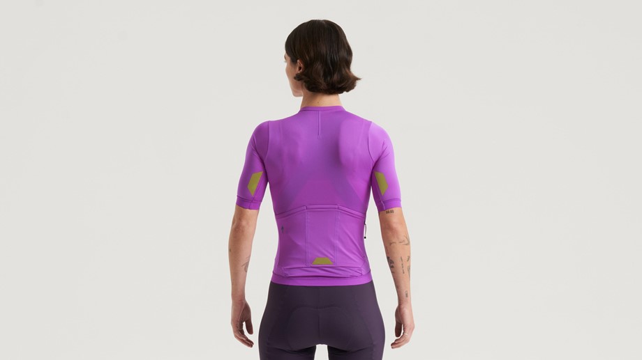 Specialized Women's Prime Hyprviz Short Sleeve Jersey Purple Orchid - XXL