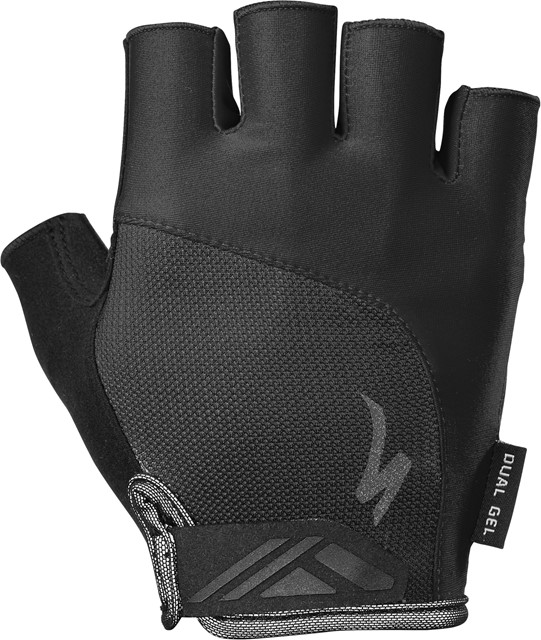 Specialized Men's Body Geometry Dual-Gel Short Finger Gloves Black - L