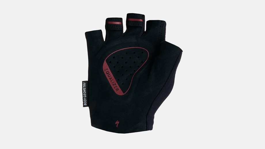 Specialized Women's Body Geometry Grail Short Finger Gloves Garnet Red - M