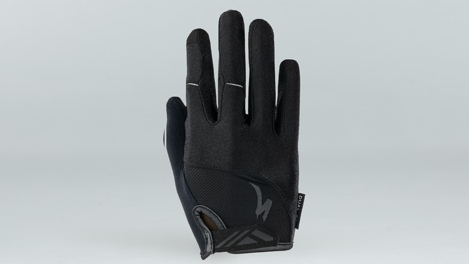 Specialized Women's Body Geometry Dual-Gel Long Finger Gloves Black - S