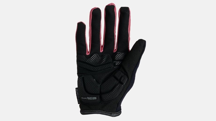 Specialized Men's Body Geometry Dual-Gel Long Finger Gloves Dusty Rose - XXL