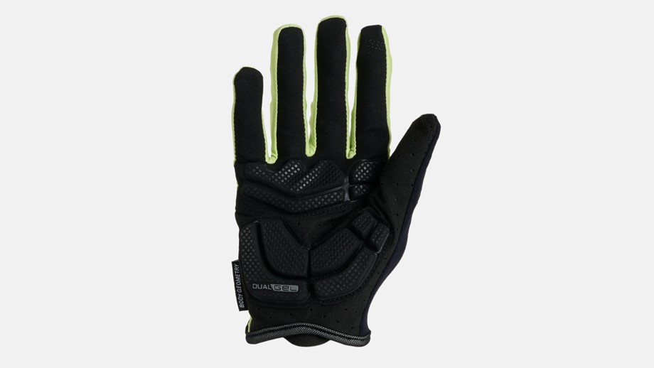 Specialized Men's Body Geometry Dual-Gel Long Finger Gloves Limestone - XXL