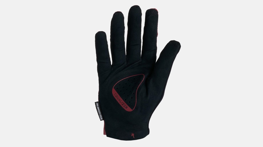 Specialized Men's Body Geometry Grail Long Finger Gloves Garnet Red - S