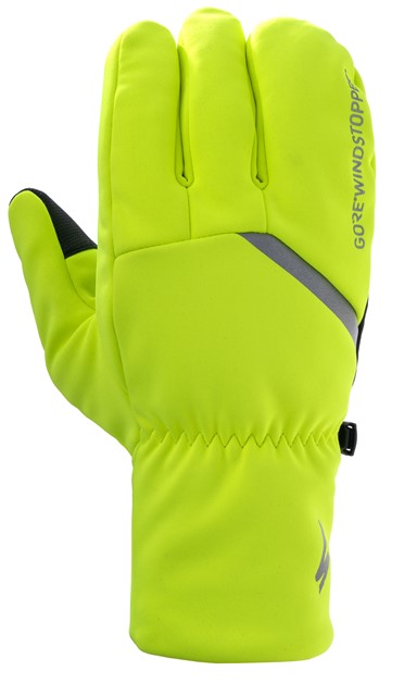 neon green football gloves