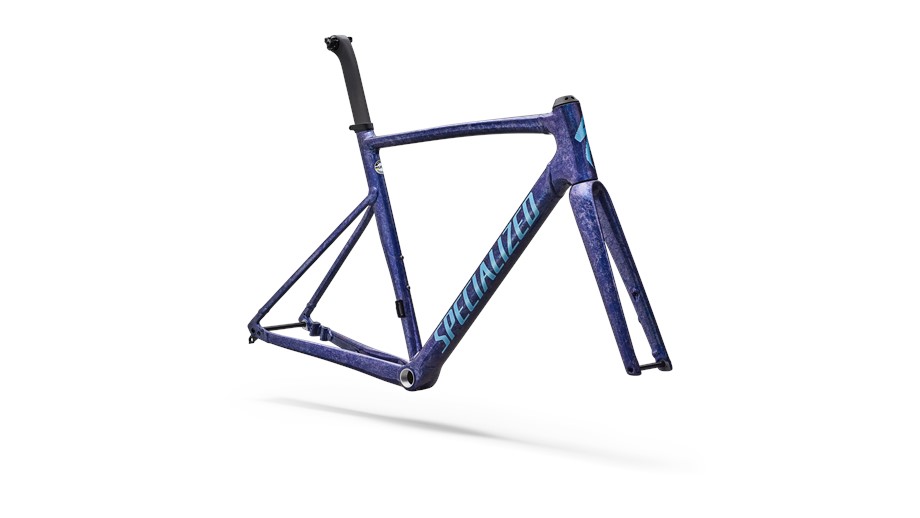 2026 Specialized Allez Sprint Frameset Majesty Blue / Glacial Metallic Impasto - 49