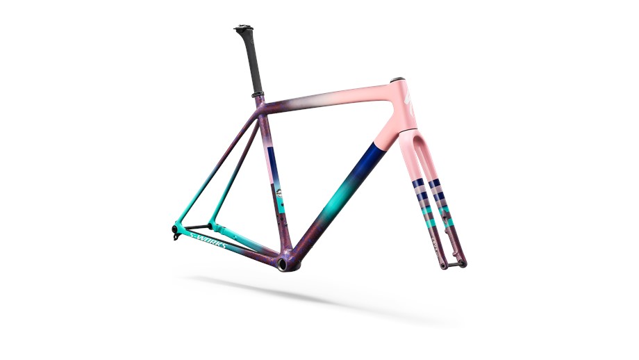 2026 Specialized S-Works Crux Frameset Desert Rose / Quartz / Purple Haze / Majesty Blue / Lagoon Blue / Metallic White - 52