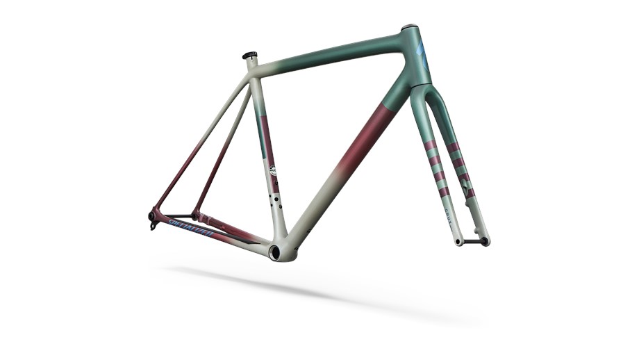 2026 Specialized Crux 10r Frameset Dolomite / Fjord Metallic / Quartz Metallic / Glacial Metallic - 58