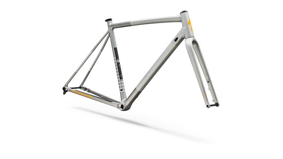 2026 Specialized Crux DSW Frameset Shadow Silver / California Sunshine - 52