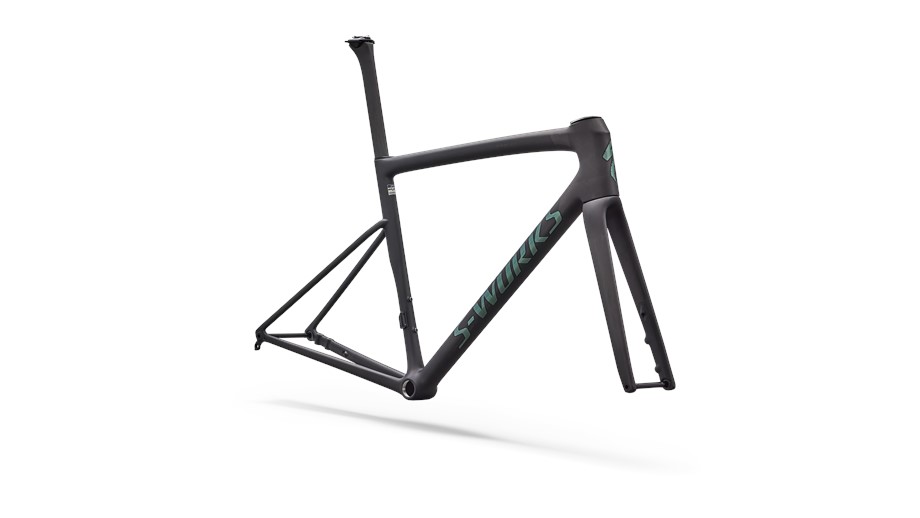 2026 Specialized S-Works Tarmac SL8 Frameset Rtp Raw Carbon / Gloss Premium Fjord - 49