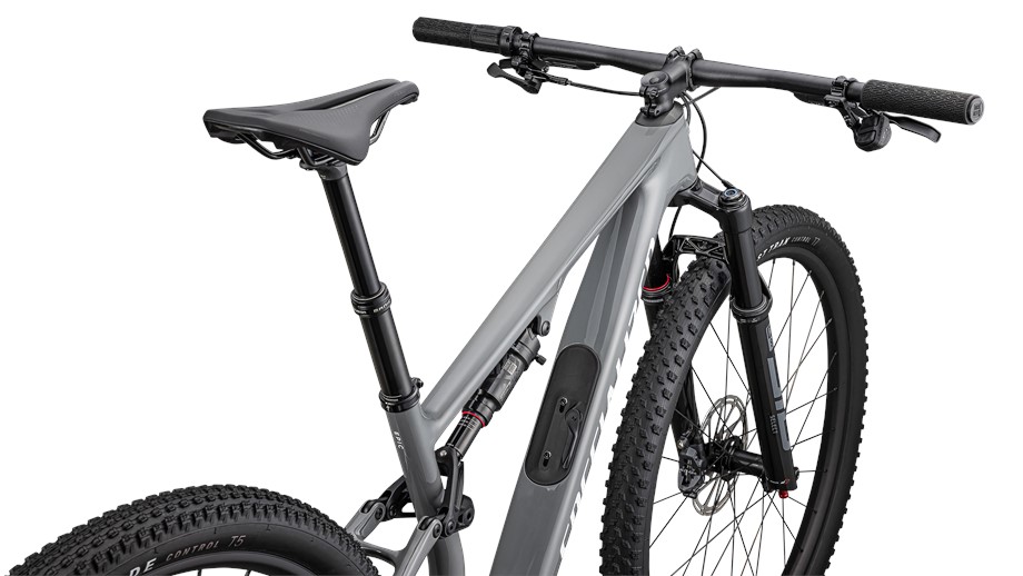 2025 Specialized Epic 8 Comp Gloss Ashen Gray / White - XS
