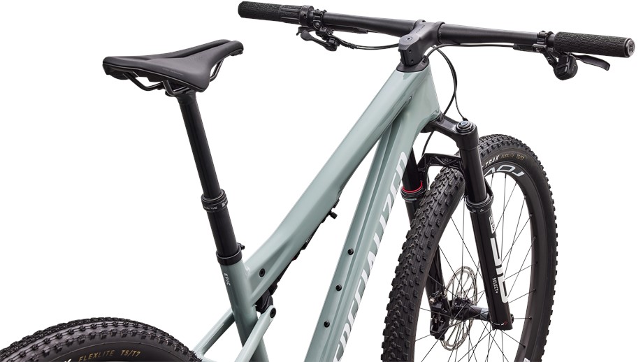 2027 Specialized Epic 9 Expert Gloss Agave Grey / Metallic White Silver - XL