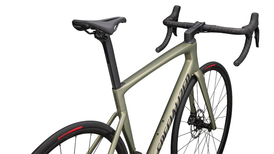 2024 Specialized Tarmac SL7 Comp - Shimano 105 Di2 Gloss Metallic Spruce /  Metallic Midnight Shadow - 49 | Bikeparts.Com