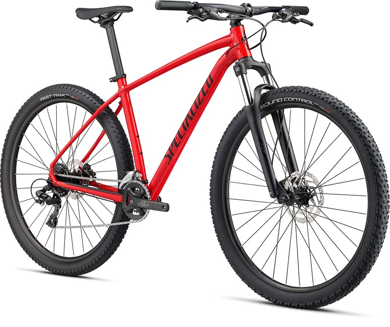 specialized red and black mountain bike