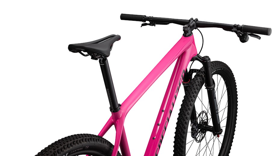 2025 Specialized Epic Hardtail Comp Gloss Rebel Pink / Obsidian - XL