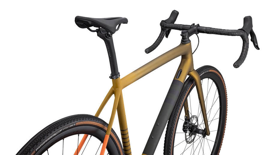 2024 Specialized Crux Expert Satin Harvest Gold Metallic / Oak Green - 61