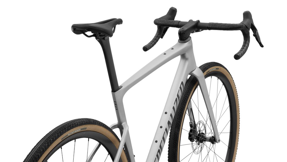 2027 Specialized Crux 5 Expert Shadow Silver / Obsidian Metallic - 49